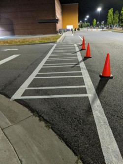 New Crosswalk Painting