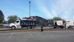Asphalt Milling In Progress