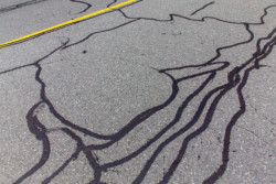 parking lot crackfill