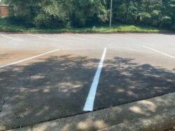 parking lot striping
